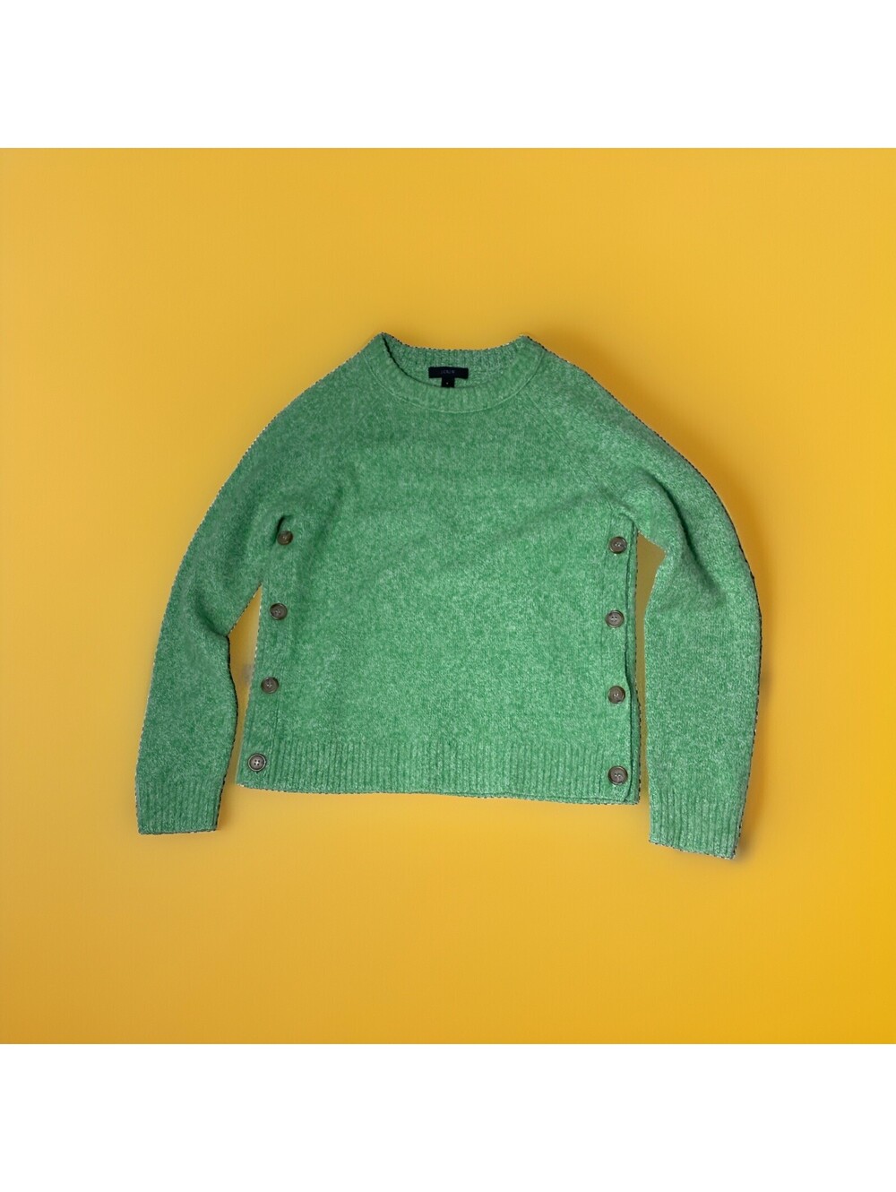 Vintage J.Crew Womens Lamb Wool Green Small